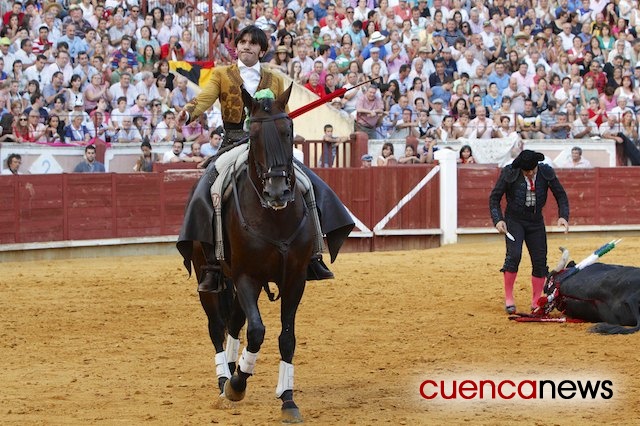 Diego Ventura y Miguel Ángel Martín, triunfan en la corrida de rejones en Ciudad Real