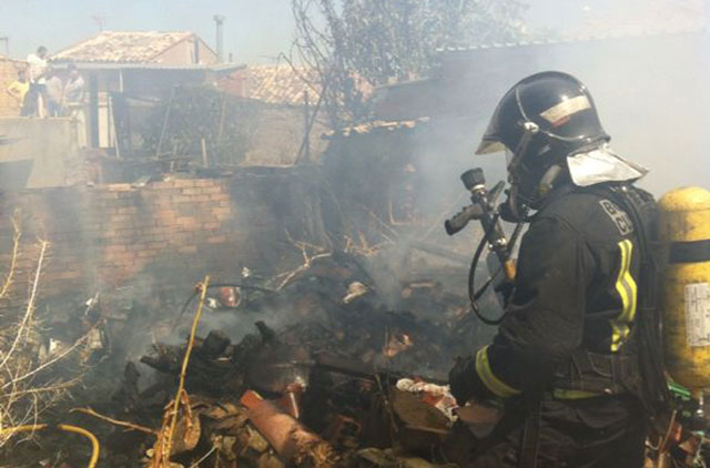 Sofocado un incendio en el casco urbano de Valverde del Júcar
