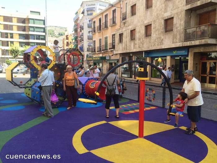 La zona de ocio infantil ya es una realidad en Carretería