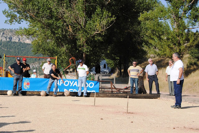 Huélamo acogió la 6ª Competición  del IV Circuito de Bolos en la Serranía