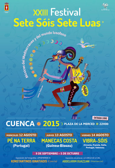 Cuenca acoge por pirmera vez el XXIII Festival de música mediterránea Sete Sóis Sete Luas 