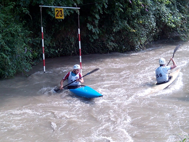 El Club de Piragüismo “Las Grajas” en el Campeonato de España de Slalom