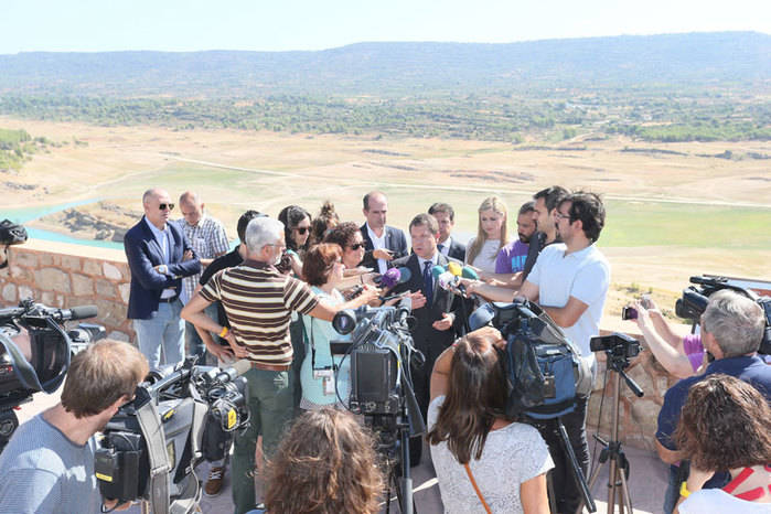 El presidente de Castilla-La Mancha exige un debate “serio” y “sincero” a nivel nacional sobre el futuro del trasvase Tajo-Segura 
