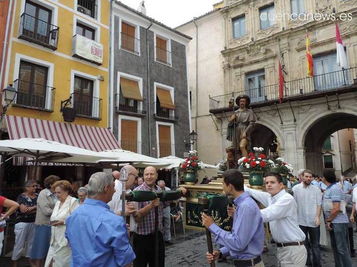 Cuenca celebro la festividad de San Roque con su tradicional procesión
