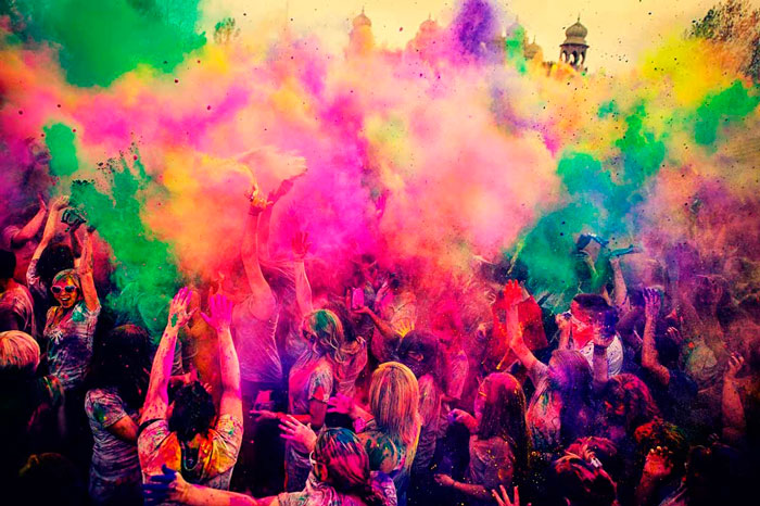 La celebración del ‘Big Holi Fest’ pondrá la nota de color de la recta final de la ‘Feria y Fiestas de San Julián 2016’