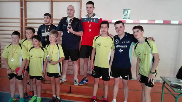 El Club Tenis de Mesa Aranjuez se impone por equipos y Rubén Ramírez en individual en el II Campeonato Diputación de Cuenca