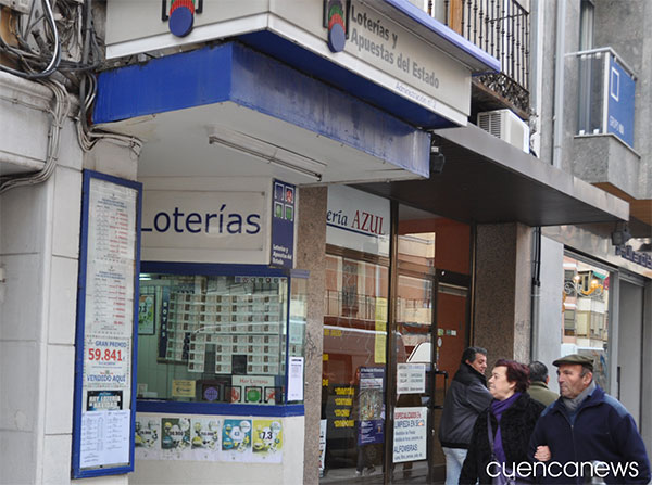 El segundo premio de la Lotería Nacional deja en Cuenca 1.080.000 €