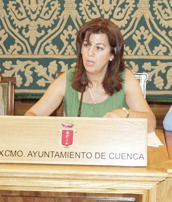 Alejandra Barambio: “El PSOE trabaja en los juzgados lo que no hace por Cuenca”