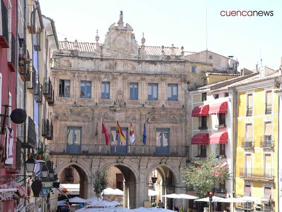 El Consorcio licita la obra de “Restauración de fachadas y arcos del Ayuntamiento de Cuenca”