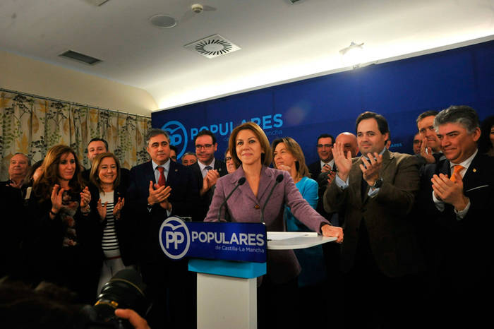 Cospedal anuncia que presentará su candidatura a la Presidencia del PP de Castilla-La Mancha 