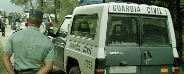 La Guardia Civil  detiene a cinco personas como presuntos autores de varios hechos delictivos