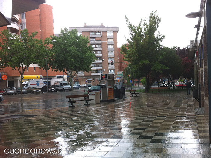 Intensas lluvias y tormentas en Castilla-La Mancha