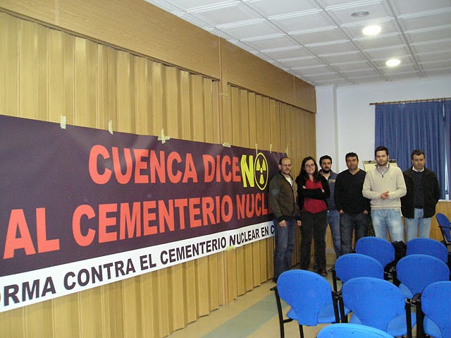La asamblea local de IU en Motilla del Palancar y eQuo Motilla se unen a la “Plataforma contra el cementerio nuclear en Cuenca”