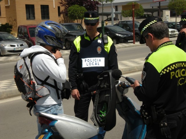 La Policía Local de Cuenca inicia una nueva campaña de control de ruidos de ciclomotores