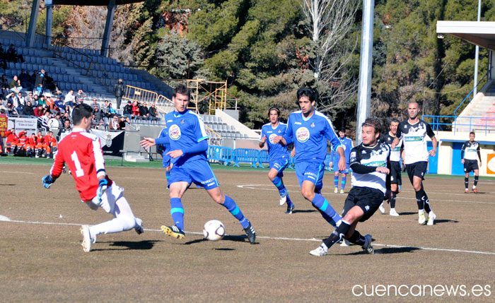 El Conquense deja escapar una gran oportunidad frente al Getafe B (3-3)