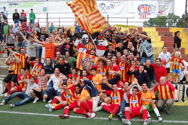 El Manlleu, rival del Conquense en la primera eliminatoria del play-off de ascenso a Segunda B