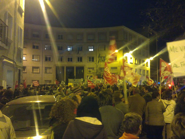 La protesta contra los recortes de Cospedal reúne a unas 1.500 personas en Cuenca