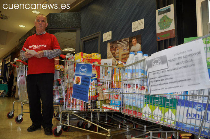 El Banco de Alimentos de Cuenca busca voluntarios para la II gran recogida de alimentos