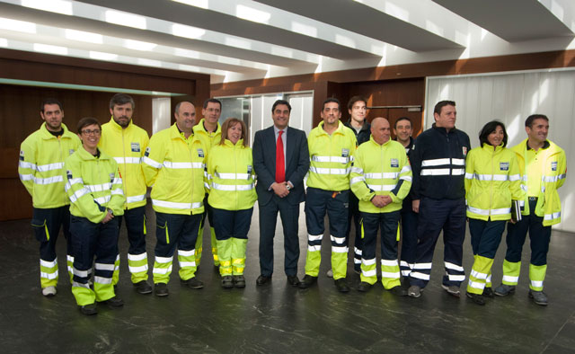 Echániz agradece el trabajo realizado por los profesionales del transporte sanitario en Castilla-La Mancha