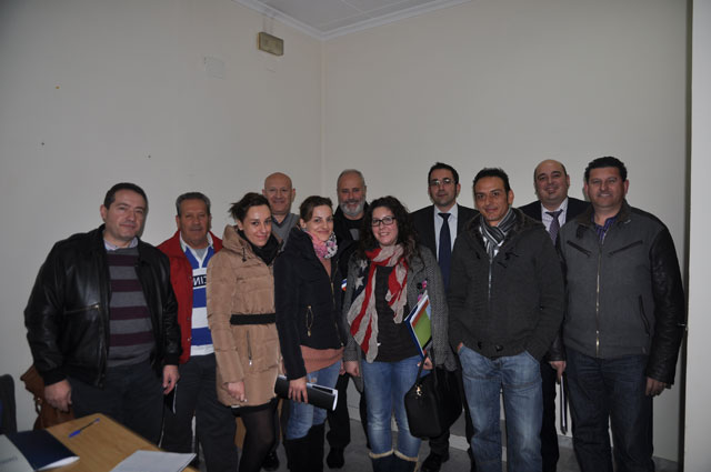 La Junta Directiva de la Asociación de empresarios de Minglanilla pidió apoyo al Ayuntamiento para sus iniciativas