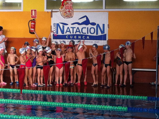 La Piscina cubierta “Luis Ocaña” acogió la I Jornada de Deporte Base en Edad Escolar de Natación