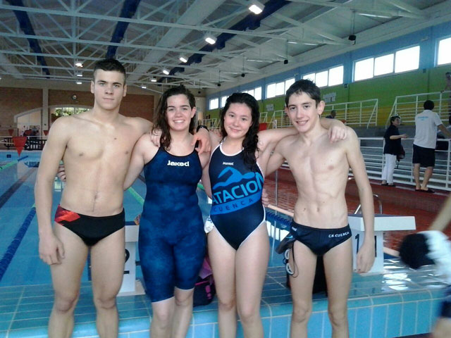 La piscina “Luis Ocaña” acogió la I Jornada de Deporte Base en Edad Escolar de Natación