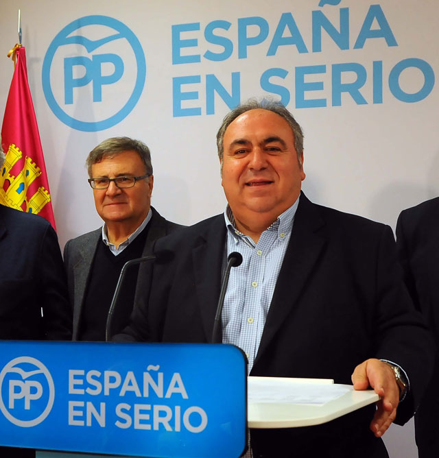 Tirado destaca la “rotunda victoria” del PP en la región con una diferencia con el PSOE  de 10 puntos y  115.000 votos