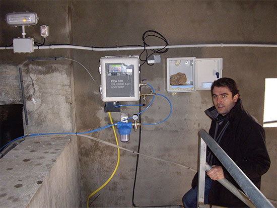 Instalado un nuevo sistema automático de cloración en los depósitos de aguas potables de Mota