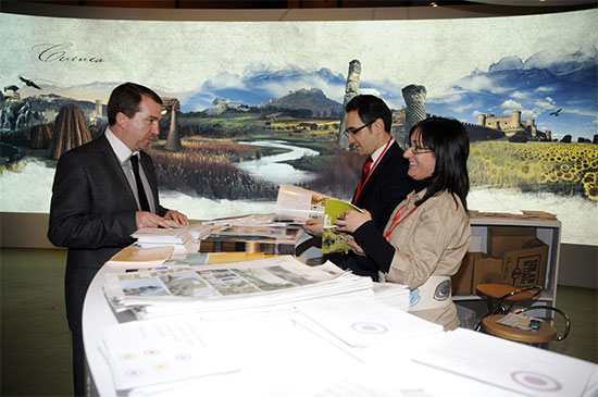 El Patronato de Desarrollo Provincial coordina la presencia conquense en Fitur 2012