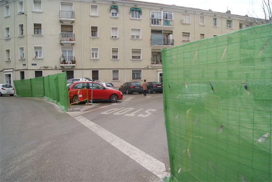 GMS: “No entendemos que la calle Astrana Marín lleve un mes vallada y no hayan comenzado las obras del parking”