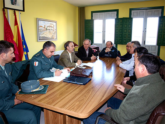 El Subdelegado del Gobierno visita Villar de Domingo García 