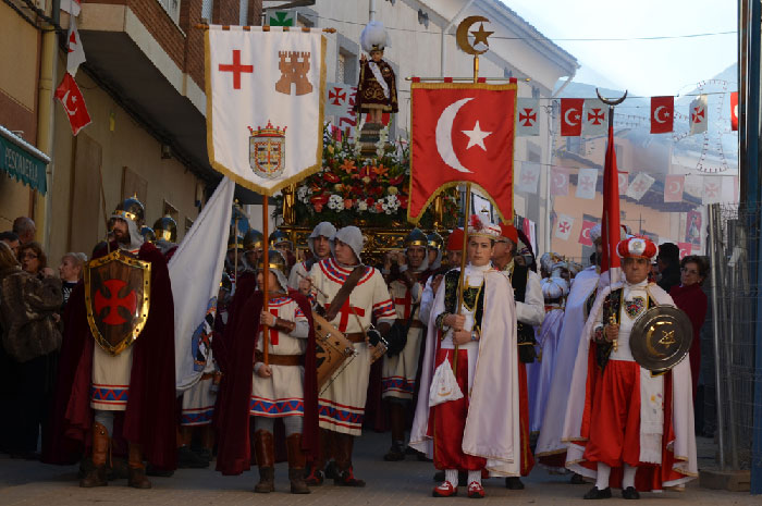 Valverde del Júcar vive su día grande de las fiestas de Moros y Cristianos