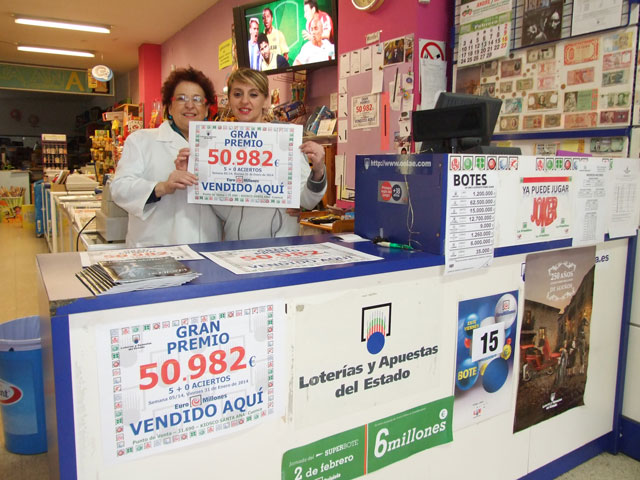 Un boleto de 'Euromillones' en Cuenca recibirá algo más de 50.000 euros