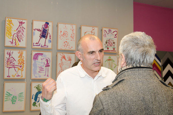 Juan Puerta muestra su obra en la exposición 'nada + nada = al todo'