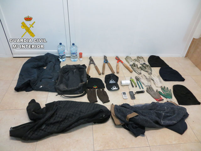 Detenidas tres personas en Osa de la Vega por el robo de cable de cobre