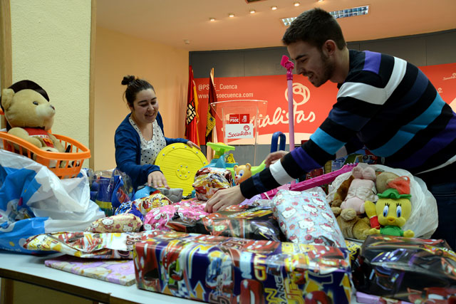 JJSS de Cuenca colabora con los Reyes Magos para que ningún niño se quede sin juguete