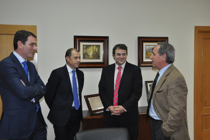 El nuevo presidente de CEOE CEPYME Cuenca mantiene su primer encuentro con el presidente de CECAM