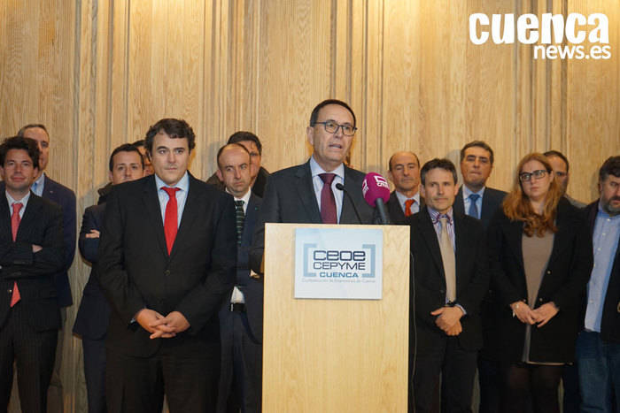 Abraham Sarrión abandona la presidencia de CEOE CEPYME Cuenca tras más de 15 años como presidente