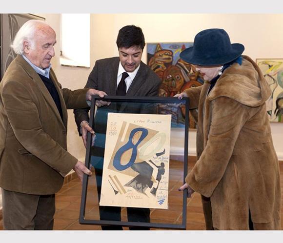Lucia Bosé dona un Picasso a la Fundación Antonio Pérez    