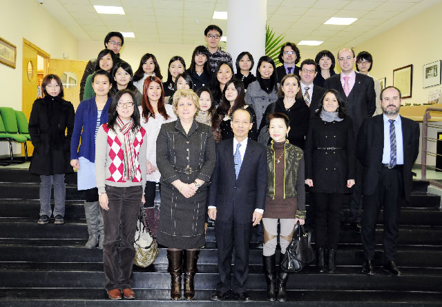 Dieciocho alumnos taiwaneses, inmersos en el Curso de Español para Extranjeros en Cuenca