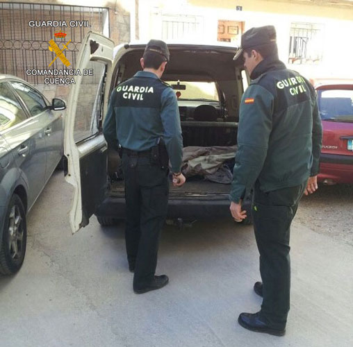 Detenidas 2 personas en Boniches por robar cable de cobre