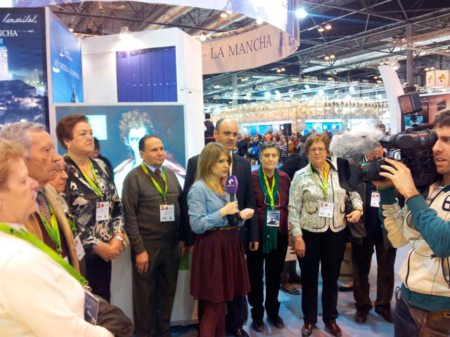 Los VolOptenses enseñaron la ciudad de Huete en FITUR