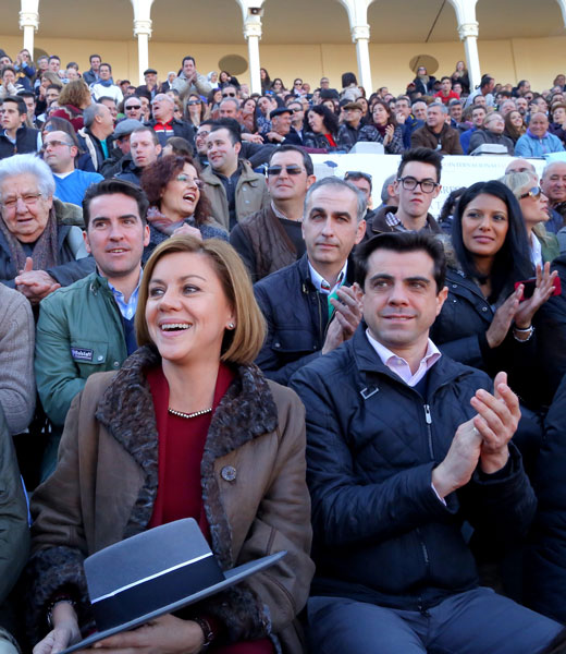 Cospedal asiste al Festival Taurino a beneficio del Sagrado Corazón de Jesús “Cotolengo” y Cáritas Española