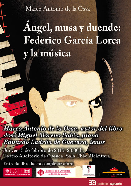 El Auditorio acogerá este jueves la presentación de ‘Ángel, musa y duende: Federico García Lorca y la música’