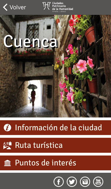 Cuenca está presente en las Redes gracias a la APP Ciudades Patrimonio Accesibles