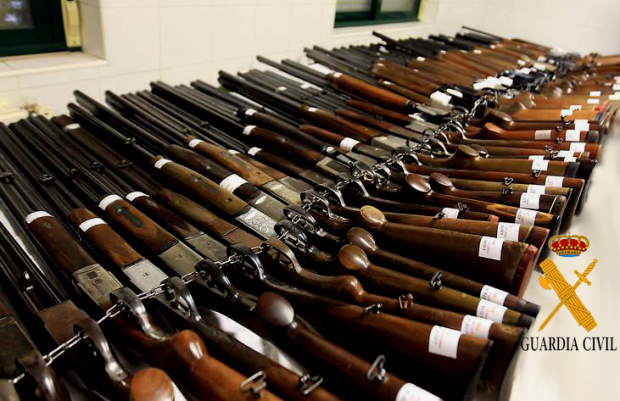 La Guardia Civil subastará en Cuenca más de 400 armas en marzo
