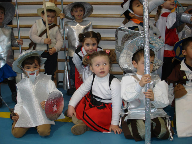  Carnaval quijotesco en el CEIP Santa Ana de Cuenca 