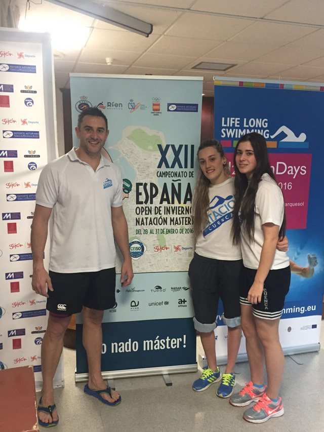 El Club Natación Cuenca en el   XXII Campeonato de España Master de Natación de Invierno 