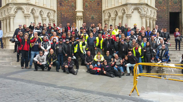 Cerca de cien motos tomaron la provincia en la mañana del domingo con el encuentro de los Amigos Moteros de Cuenca y el Moto Club de Albacete