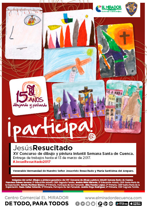 El Resucitado convoca su XV Concurso de Dibujo y Pintura con una edición especial aniversario